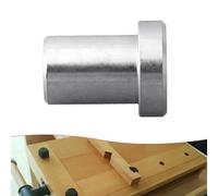 Para bloque de límite de acero inoxidable para uso en banco con mecanismo de parada de freno, se adapta a agujeros de banco de 19 mm y 20 mm, soporta tareas de enrutamiento y lijado (20 mm)