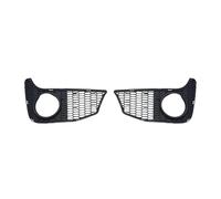 Para BMW 3 4 Para La Serie F30 F35 F32 F33 Cubierta Luz Antiniebla Delantera Automática Marco Rejilla Parachoques Inferior Parrilla Delantera Coche Rejilla(C style Pair)