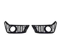 Para BMW 3 4 Para La Serie F30 F35 F32 F33 Cubierta Luz Antiniebla Delantera Automática Marco Rejilla Parachoques Inferior Parrilla Delantera Coche Rejilla(B style Pair)
