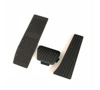 Para BMW 3 5 Series E30 E32 E34 E36 E38 E39 E46 E87 E90 E91 X5 X3 Z3 Acelerador De Coche Reposapiés Freno Almohadillas Pedal Cubierta Pedal Coche(No Drill AT 3p Black)