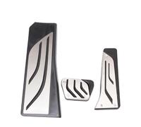 Para BMW 5 6 7 Series GT M5 X3 X4 E83 F25 F26 Z4 E85 F03 F04 F10 F11 LHD Freno De Gas Coche Embrague Resto Pedal Muerto Pad Cubierta Cubierta Pedal Coche(AT 3PCS)