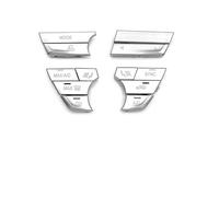 Para BMW 5 6GT 7 Series G30 2017-2023 Control Aire Acondicionado Para Tablero Botones CA Kit Reparación Cubierta Interruptor Aire Ventila Coche Ventilación(Model B-Silver)