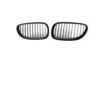 Para BMW 5 Series E60 E61 Para M5 520I 535I 550I 2003-2010 Rejilla Delantera De Coche Sedán Parrilla Frontal Negra Brillante(Single Slat Black)