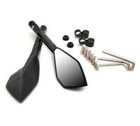 Para BMW C400GT C600 C650 C650GT Sport F650GS F700GS F800R Motocicleta Retrovisor Espejo Lateral Espejos retrovisor plegable moto(Black)