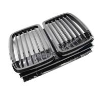Para BMW E30 Serie 3 325i 318is 1982-1994 Rejilla Delantera Tipo Riñón | Parrilla Delantera Sedan Negro Brillante Coupé Cabrio 51131884350 51131916504 51131945877(Gloss Black)