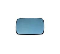 Para BMW E46 1998-2006 Espejo Retrovisor Lateral Calefactado Cristal Calefactable Antiniebla Descongelante Lámina Espejo Puerta Vidrio espejo puerta lateral(1pc Left)