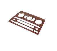 Para BMW E84 X1 2010-2015. Car Center Console Aire Acondicionado Volumen Marco Pegatinas Accesorios Car Goods(Pine Wood grain)