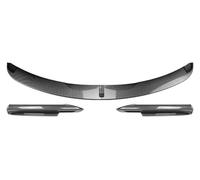para BMW E90 E91 335i 335d 330d 330i 325i para M-Tech 2005-2008 Juego Alerones Divisores Parachoques Delantero Coche Brillante Protección Carbono Aire Spoiler Delantero