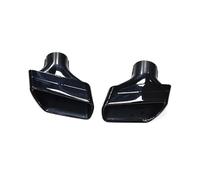 para BMW G30 G31 G32 2017+ para MSport Design F10 F11 2011 2012 2013 2014 Punta de Escape Tubo de Escape Boquilla Punta de Escape para automóvil (Negro A)
