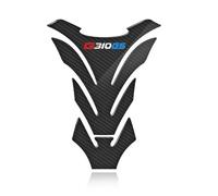 para BMW G310GS G 310GS G310 GS 310 Almohadilla De Tanque Combustible para Motocicleta Pegatinas Protectoras Fibra Carbono 3D