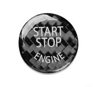 Para BMW Interior Motor Start Stop Botón Cubierta de Fibra de Carbono Trim para F30 F10 F20 X3 X4 X6