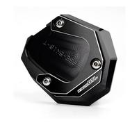 Para BMW K1600B K1600GT 2017-2023 (no Apto Para 2011-2016) CNC Motocicleta Soporte Extensión Pie Lateral Ampliar Almohadilla(Black 1)