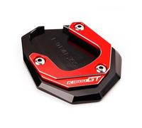 Para BMW K1600B K1600GT 2017-2023 (no Apto Para 2011-2016) CNC Motocicleta Soporte Extensión Pie Lateral Ampliar Almohadilla(Red 2)