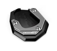 Para BMW K1600B K1600GT 2017-2023 (no Apto Para 2011-2016) CNC Motocicleta Soporte Extensión Pie Lateral Ampliar Almohadilla(Grey 2)