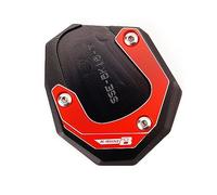 Para BMW K1600B K1600GT 2017-2023 (no Apto Para 2011-2016) CNC Motocicleta Soporte Extensión Pie Lateral Ampliar Almohadilla(Red 1)