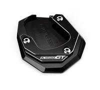 Para BMW K1600B K1600GT 2017-2023 (no Apto Para 2011-2016) CNC Motocicleta Soporte Extensión Pie Lateral Ampliar Almohadilla(Black)