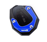 Para BMW K1600B K1600GT 2017-2023 (no Apto Para 2011-2016) CNC Motocicleta Soporte Extensión Pie Lateral Ampliar Almohadilla(Blue 1)