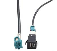 Para Bmw Nbt Para Evo System 4 Pin Usb Interfaz Cable Arnés Cable Extensión Negro Abs Material 100cm Longitud Consola Centro Instalar