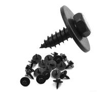 Para BMW OEM compatible con tornillo de cabeza hexagonal 20 unids para Splash Shield barro Liner para conducto de aire parachoques Trim 07147129160