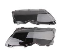 Para BMW Para E46 4 DR #401 2 Piezas/par De Lentes De Faros Delanteros De Repuesto, Cubierta De Lente De Faro Izquierdo Y Derecho, Lente Transparente