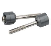 para BMW para F700GS F800G para Adventure F650GS para F 800 700 650 GS para Motocicleta Gemela CNC Elevador De Manillar Mueve La Barra hasta 20mm Motocicleta Manillar Riser(Titanium)