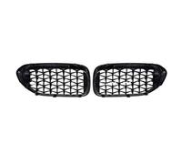 Para BMW Para G30 G31 G38 5 Para La Serie 2018-2020 Rejilla Parachoques Delantero Estilo Diamante Negro Brillante