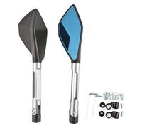 Para BMW Para K1300 Para K1200 F800 F650 G650 Para HP2 Motocicleta Retrovisor Espejos Laterales 8 Mm 10 Ala Lateral Espejo retrovisor plegable moto