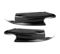 Para BMW Para M3 Para E90 Para E92 Para E93 2007 2008 2009 2010 2011 2012 1 Par Alerones Parachoques Delantero Divisores Labios Accesorios Ajuste(Glossy Black)