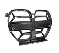 Para BMW Para M3 Para M4 G80 G81 G82 G83 CS Modelo 20-25 Parrilla Delantera | Parrilla Delantera Cuadro Rejilla Apariencia De Fibra De Carbono ABS Negro Brillante(Carbon Fiber Look)