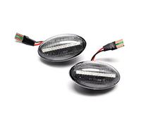 Para BMW para MINI Cooper R50 R52 R53 2002-2008, luces LED dinámicas intermitentes para coche, luz de marcador lateral secuencial intermitente