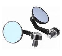 Para BMW Para R Nine T R1200GS S1000RR F800R S1000XR R1250GS F650GS G310R 22 Mm Motocicleta Manillar Espejo Retrovisor Espejos Laterales retrovisor plegable moto(Silver)