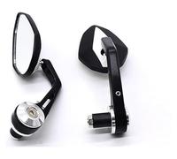 Para BMW Para R Nine T R1200GS S1000RR F800R S1000XR R1250GS Para Adventure F650GS G310R Motocicleta Manillar Espejo Lateral Espejos retrovisor plegable moto(Silver)