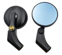 Para BMW Para R Nine T R1200GS S1000RR F800R S1000XR R1250GS Para Adventure F650GS G310R Motocicleta Espejo retrovisor Plegable Espejos laterales retrovisor plegable moto(Black 1)