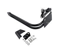 para BMW para R18 100 Años R 18 para Classic 2020-2025 Soporte De Pantalla LED Lateral Kit Reubicación Placa Matrícula Negro Matrícula Motocicleta(Mid - License Plate)