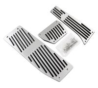 Para BMW Para Serie 3 5 E30 E32 E34 E36 E38 E39 E46 E87 E90 E91 Para X5 Para X3 Z3 Pastillas Pedal Acelerador Freno Reposapiés Cubierta Automático pedal de freno de pedal(Drill 3pieces for AT)