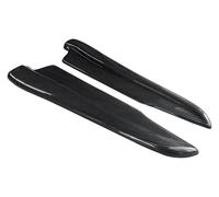 para BMW para Serie 3 para E90 E91 E92 E93 Faldones Laterales Coche Parachoques Trasero Delantales Labio Winglet Envoltura Escalón Angular Faldones Laterales(Carbon Fiber Look)