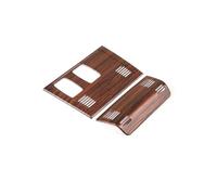 Para BMW Para X1 E84 2011-2015 2 Uds Negro Grano De Madera ABS Techo Coche Cubierta Luz Lectura Embellecedor Marco Accesorios Interior Coche(Pine Wood Grain)