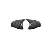 Para BMW Para X1 F48 Para X2 F39 Z4 G29 2GT F45 F46 F52 F40 2 Tapas De Espejo Retrovisor Laterales Negras Brillantes Modificadas Tapa del Espejo retrovisor Coche(Forged grain4)