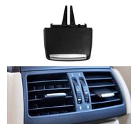 Para BMW para X5 E70 para X5M X6 E71 E72 X6M trasero A/C salida de ventilación Clip de paleta Material ABS acento cromado 2007-2014 Compatible