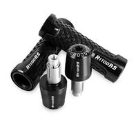 para BMW R1100RS 1993 1994 1995 1996 1997 1998 2000 2001 7/8 ''empuñadura Antideslizante Manillar De Motocicleta Empuñaduras Barra Enchufe Final