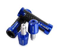 Para BMW R1100RS 1993 1994 1995 1996 1997 1998 2000 2001 Motocicleta Antideslizante Manillar Manillar Agarre Extremo Tapa Empuñaduras(BlueBlue)