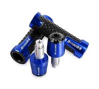 Para BMW R1100RS 1993 1994 1995 1996 1997 1998 2000 2001 Motocicleta Antideslizante Manillar Manillar Agarre Extremo Tapa Empuñaduras(Blue)