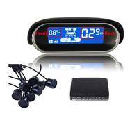 para BMW Radar Marcha Atrás Trasero 8 Sensores Resistentes Intemperie Vista Frontal Kit Respaldo Monitor Pantalla LCD Aparcamiento Sistema Radar