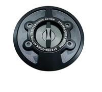 Para BMW S1000RR S1000R 2024 Tapón De Depósito Combustible Fabricado En Aluminio CNC Tapa Del Gasolina Y Aceite Para Motocicleta TapTapón De Depósito De Moto(All Black)