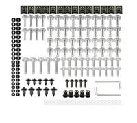 para BMW S1000XR F650GS F650 F900XR G310GS G450X G650 G650X Tornillos Carrocería Parabrisas Motocicleta Kit Pernos Carenado Pernos Cuerpo Carenado(Silver)
