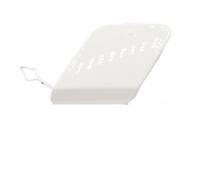 para BMW Serie 1 2011-2014 F20 F21 114d 114i 116d 116i 118d 118i 120d 125d 4 Puertas 51127293548 Tapa del Gancho de Remolque del Parachoques Trasero (Blanco Alpino)