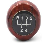 Para BMW Serie 1 3 5 6 para X1 X3 X5 M Mango Perilla de cambio marchas Cabeza(5 Speed Wood)