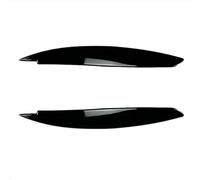 para BMW Serie 1 E81 E82 E87 E88 2008-2013 Cubierta de Faro antiniebla Delantero embellecedor de Cejas para Faros Delanteros ABS.