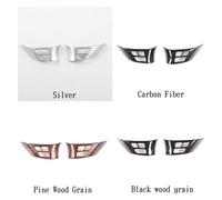 para BMW Serie 1 E87 E90 E92 2004-2012 Embellecedor De Cubierta Volante Coche Pegatina Decorativa Accesorios Interiores ABS Cubiertas Volante