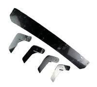 para BMW Serie 1 para F20 F21 para M135i para M140i para MP 2015-2019 para LCI Parachoques Trasero Difusor Aletas Labio Spoiler Divisor Carrocería